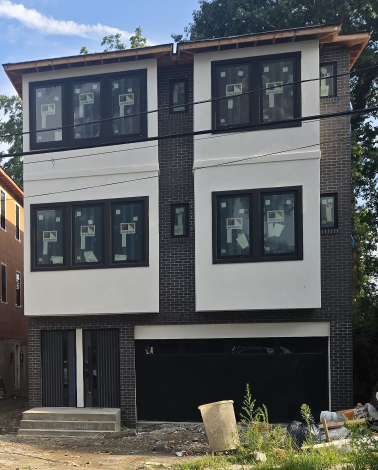 30 Millington Street, Mount Vernon — right building exterior showing current construction progress